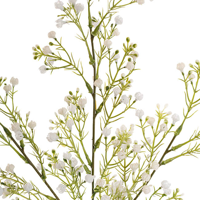 Baby's Breath Leaf Spray White (67cmH)