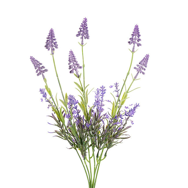 Lavender Spray 6 Stems Violet (39cmH)