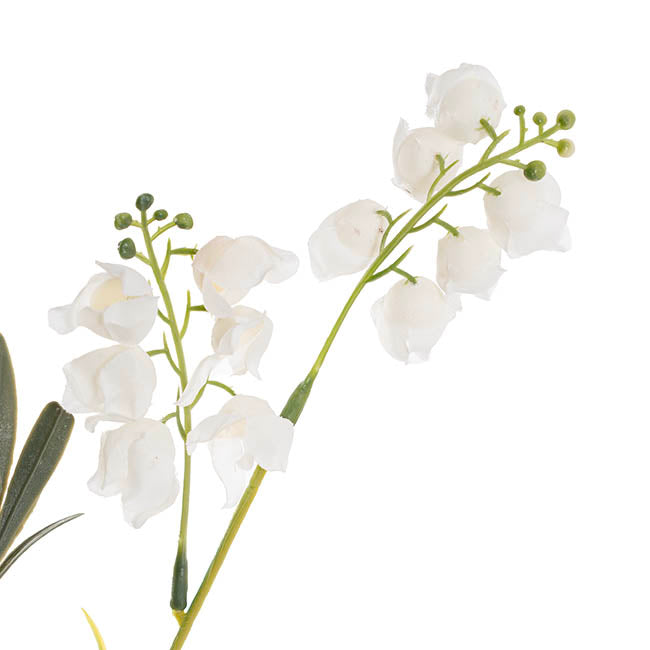 Lily of the Valley Spray White (80cmH)