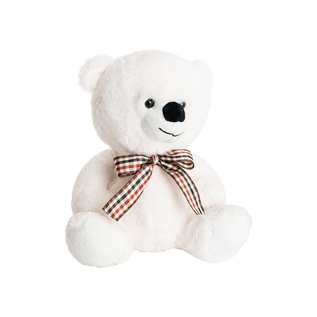 Toby Relay Teddy White (25cmST)