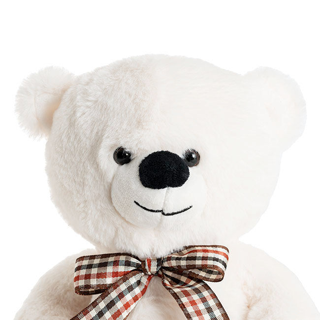 Toby Relay Teddy White (25cmST)