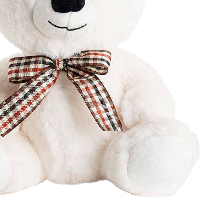 Toby Relay Teddy White (25cmST)
