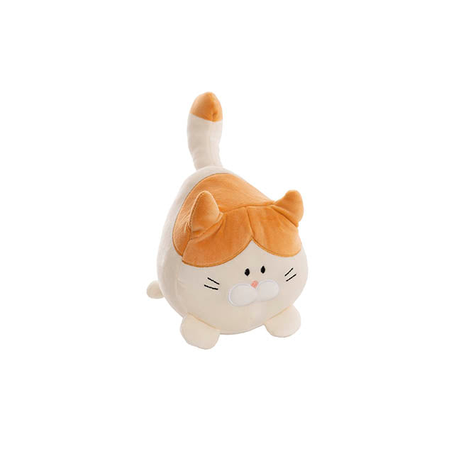 Cat Sherlock Plush Puff Soft Toy Caramel (16cmHT)