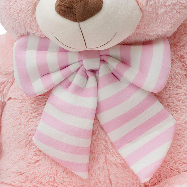 Liam Giant Teddy Bear Soft Pink (105cmHT)