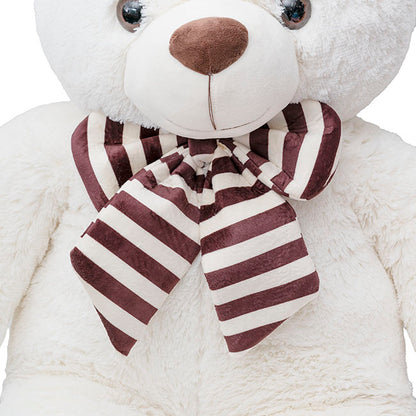 Liam Giant Teddy Bear Off White (105cmHT)