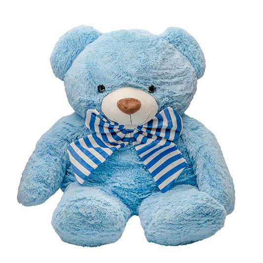Liam Soft Giant Teddy Bear Blue (130cmHT/90cmST)