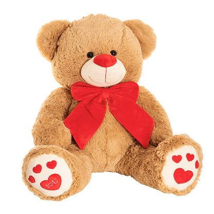 Ted the I Love You Giant Teddy Bear Brown (90cmHT/60cmST)