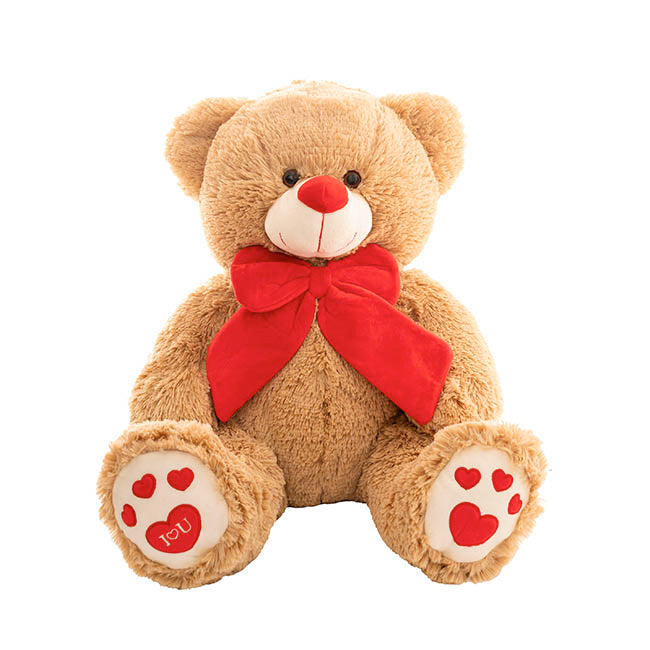 Ted the I Love You Teddy Bear Plush Toy Brown (45cmST)