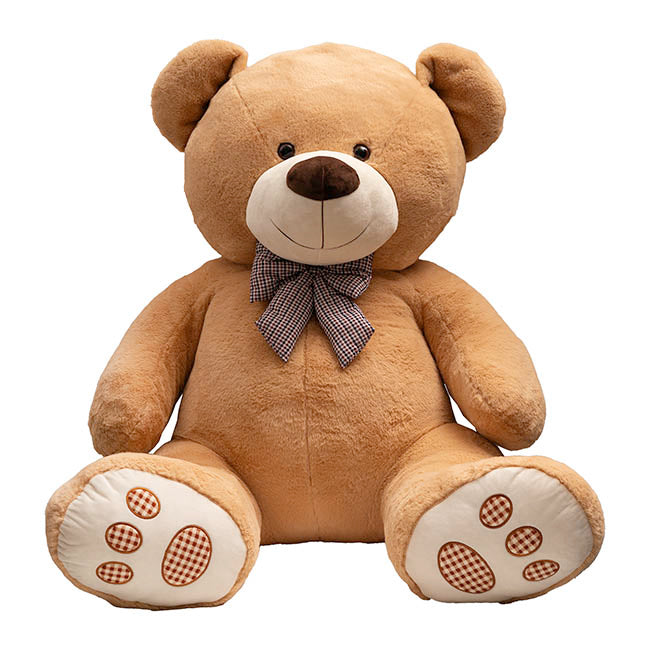 Nandi Large Teddy Bear Brown (90cm Sitting)