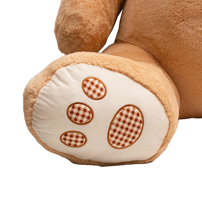 Nandi Large Teddy Bear Brown (90cm Sitting)