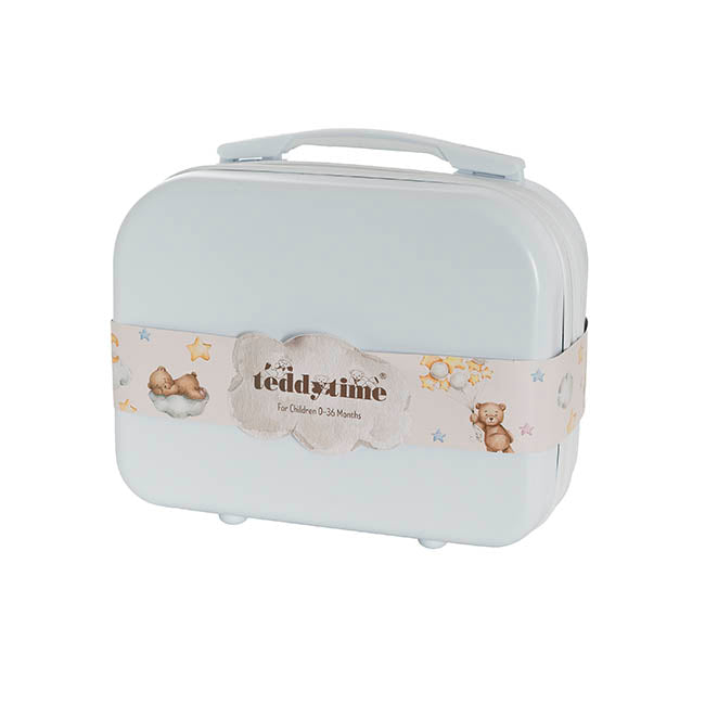 Star Print 100% Cotton Baby Gift Case Set 8 Grey