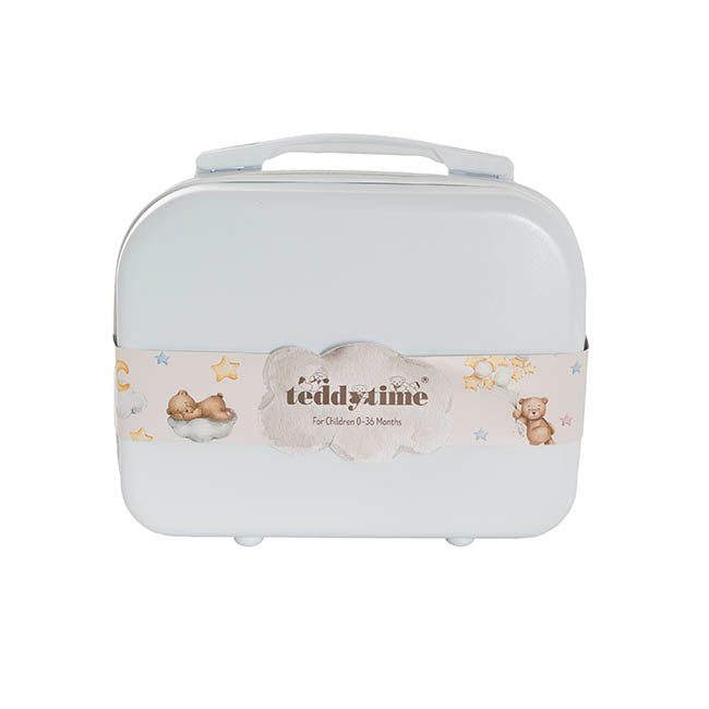 Star Print 100% Cotton Baby Gift Case Set 8 Grey