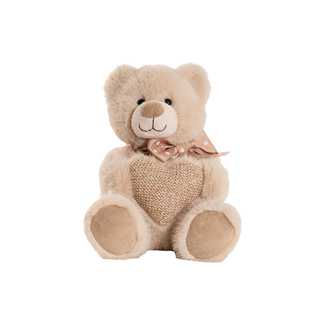 Teddy Bear Darren w Plush Heart