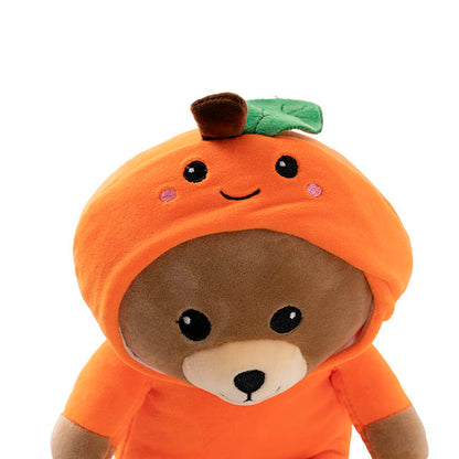 Orange Teddybear Plush Soft Toy Orange (25cmST)