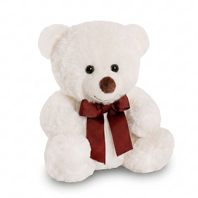 Teddy Bear Toby White (25cm.ST)