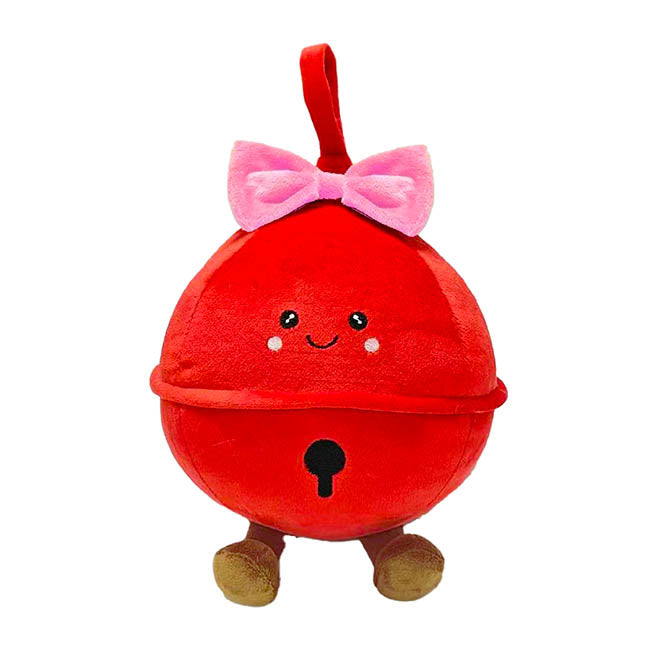 Jolly Bell Plush Soft Toy Red (20cmST)