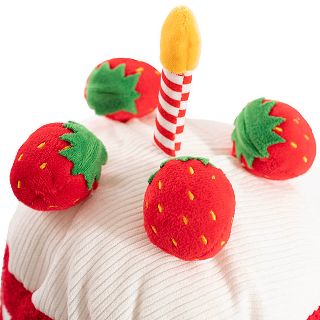 Strawberry Cream Cake Plush Soft Toy Red (20cm.ST)