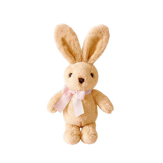 Bunny Lola w Bow Plush Soft Toy Brown (15cm.ST)