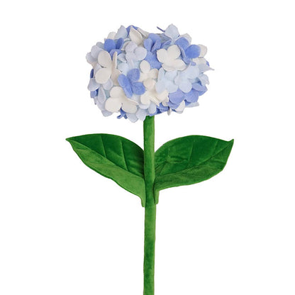 Hydrangea Plush Stem Blue (42cmH)