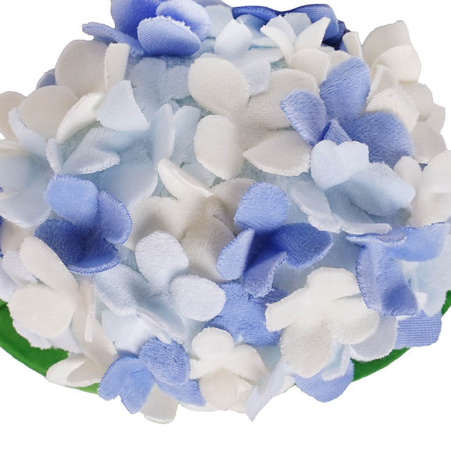 Hydrangea Plush Stem Blue (42cmH)