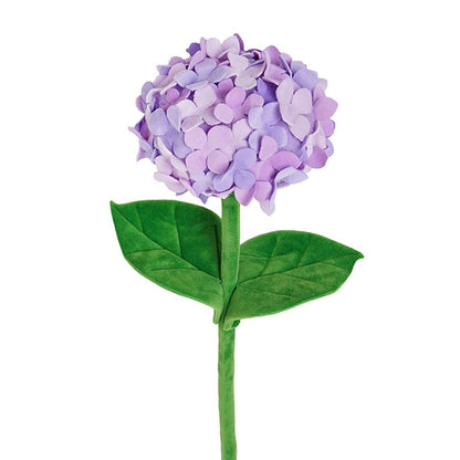 Hydrangea Plush Stem Purple (42cmH)