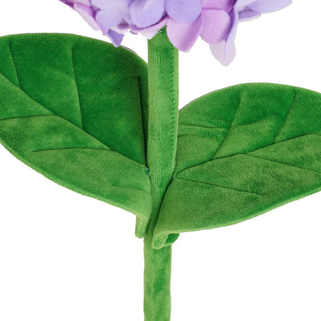Hydrangea Plush Stem Purple (42cmH)