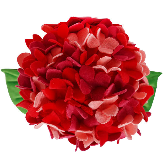 Hydrangea Plush Stem Red (42cmH)