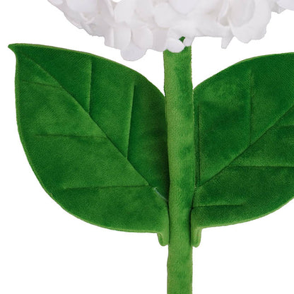 Hydrangea Plush Stem White (42cmH)