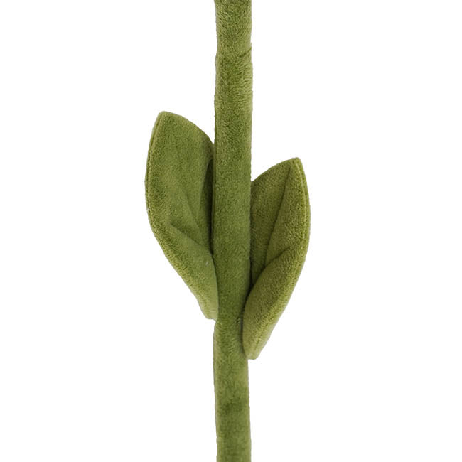 Rose Bud Plush Stem Soft Pink (42cmH)