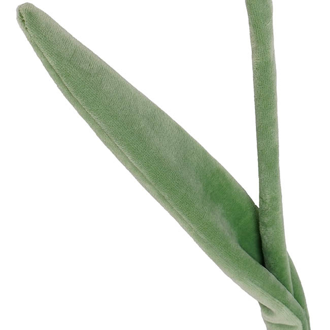 Tulip Plush Stem White (48cmH)