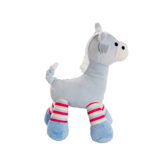 Thomas Giraffe Rattle Blue & Pink Multi (23cmH)