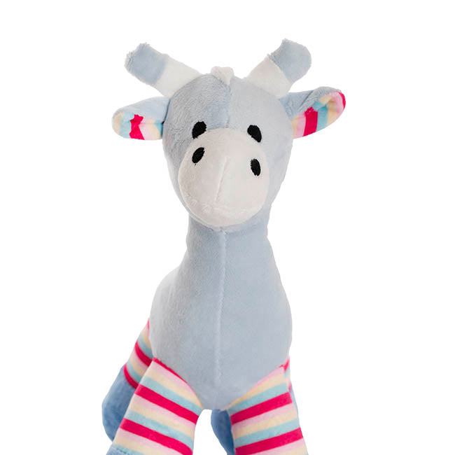 Thomas Giraffe Rattle Blue & Pink Multi (23cmH)