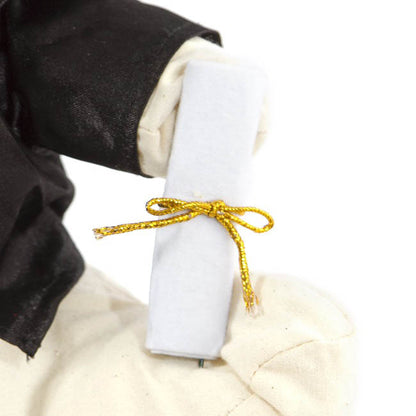 Graduation Signature Calico Teddy Bear w Pen Cream (25cmST)