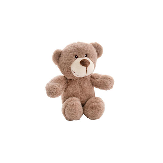 Mr Snuggles Plush Teddy Bear Taupe Brown (15cmST)