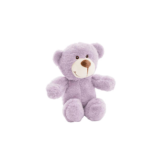 Mr Snuggles Plush Teddy Bear Dusty Lavender (15cmST)