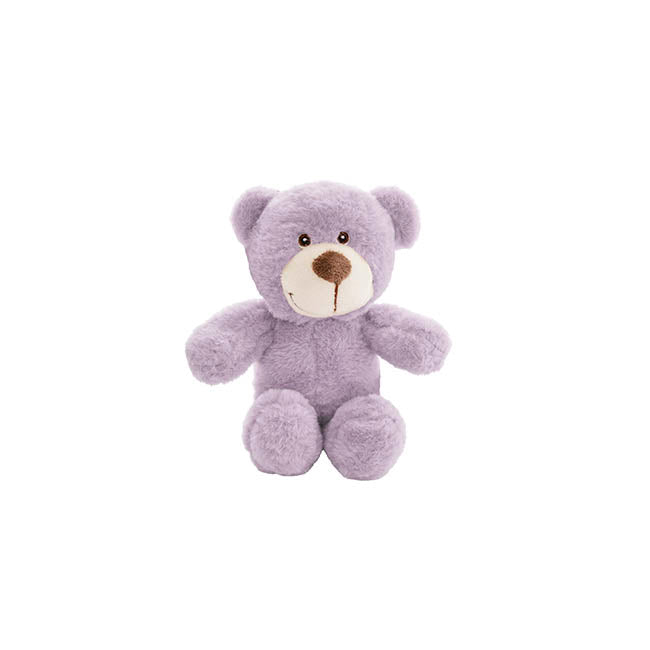 Mr Snuggles Plush Teddy Bear Dusty Lavender (15cmST)