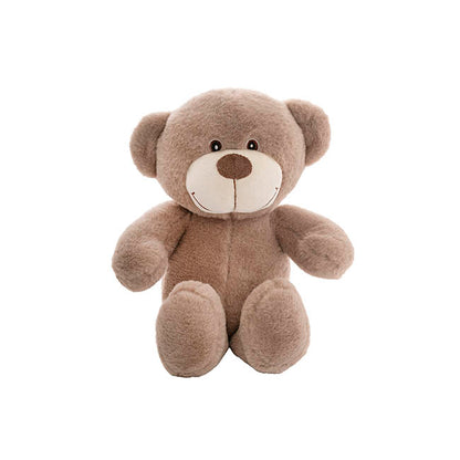 Mr Snuggles Plush Teddy Bear Taupe Brown (25cmST)