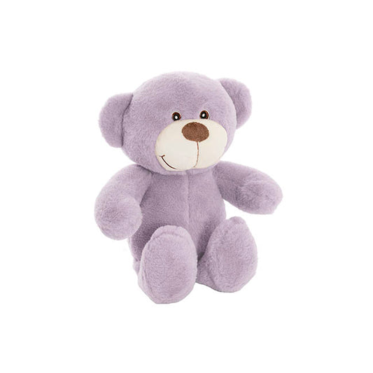 Mr Snuggles Plush Teddy Bear Dusty Lavender (25cmST)