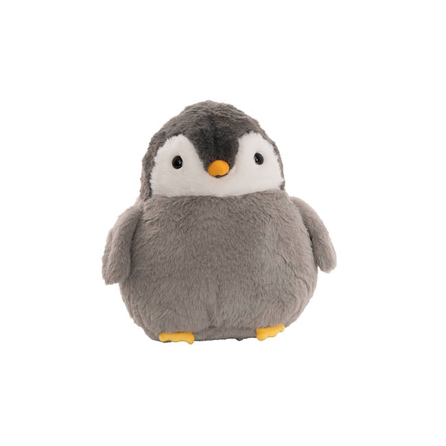Rony the Penguin Eco Plush Soft Toy Grey (23cm.HT)