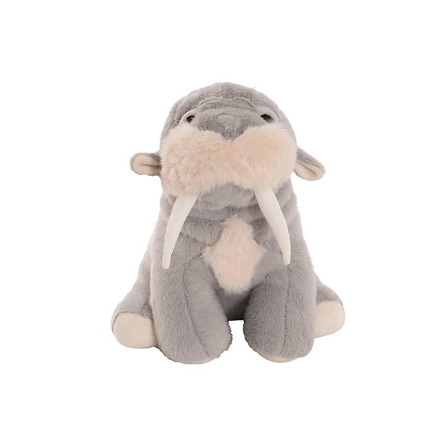 Marlow the Walrus Eco Plush Soft Toy Grey (25cm.ST)