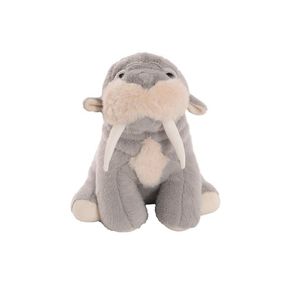 Marlow the Walrus Eco Plush Soft Toy Grey (25cm.ST)