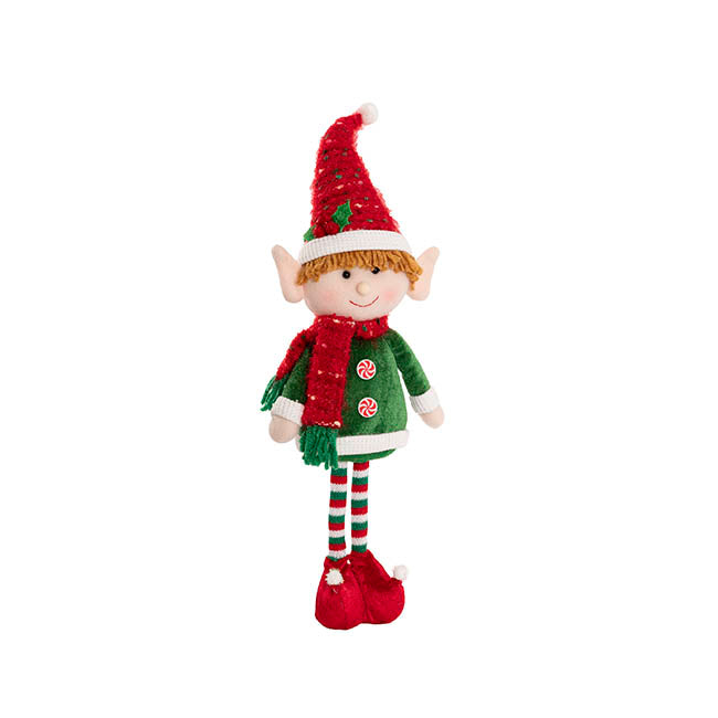 Standing Male Elf Green (14x8x48cmH)