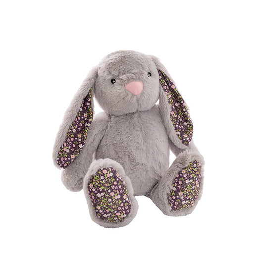 Bunny Lucy Plush Soft Toy Light Grey (25cmST)