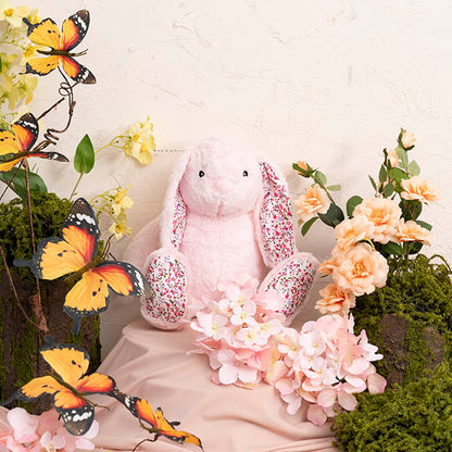 Bunny Lucy Plush Soft Toy Soft Pink (25cmST)