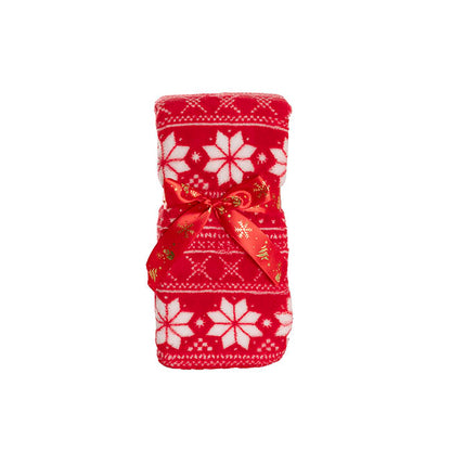 Teddy Bear Brady & Blanket Gift Pack Brown (25cmH)