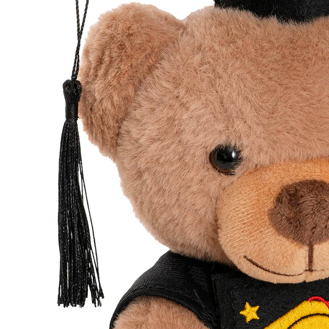 Graduation Teddy Bear Arnold w Congrats Top Brown (15cmST)