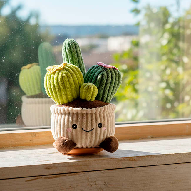 cactus soft Plush Potted Cactus Soft Toy Green (25cmHT) – Koch & Co Pty Ltd
