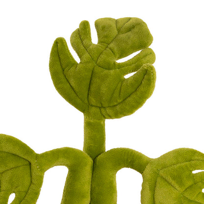 Plush Potted Monstera Soft Toy Green (30cmHT)