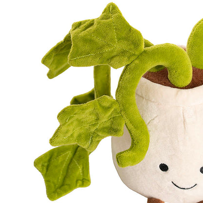 Plush Potted Ivy Plant Soft Toy Green (??cmHT)