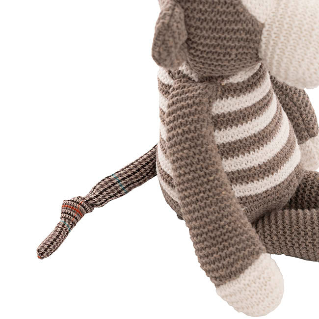 Monkey Louie Plush Soft Toy Brown (40cmHT)